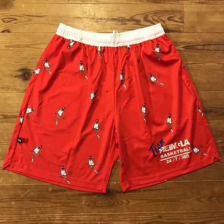 Dribble Man Pants(Red)