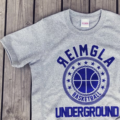 REIMGLA Sweat T-Shirts(Gray/Navy)
