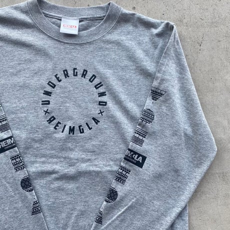 REIMGLA UND Circle Dry LongT-shirts(Black.Grey)