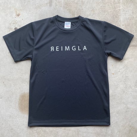 REIMGLA Simple Logo Dry T-shirts( BLACK)