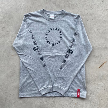 REIMGLA UND Circle Dry LongT-shirts(Black.Grey)