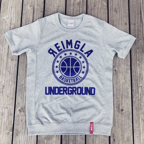 REIMGLA Sweat T-Shirts(Gray/Navy)