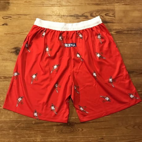 Dribble Man Pants(Red)