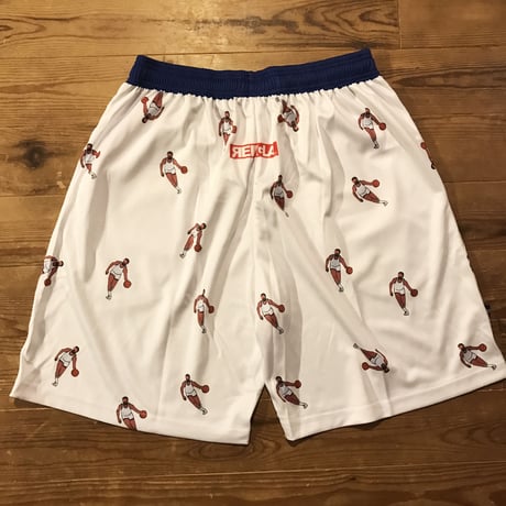 Dribble Man Pants(White)