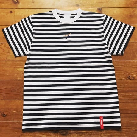 REIMGLA Border T-Shirts（NAVY1.2cm)