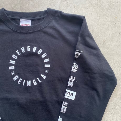 REIMGLA UND Circle Dry LongT-shirts(Black.Grey)
