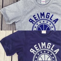 REIMGLA Sweat T-Shirts(Gray/Navy)