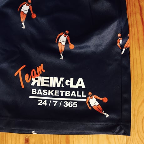 Dribble Man Pants(Navy)
