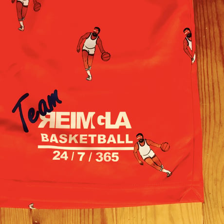 Dribble Man Pants(Red)