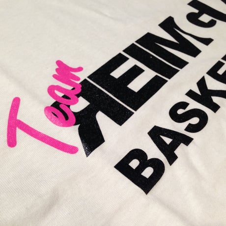 Team-REIMGLA T-shirts White×CrazyPink