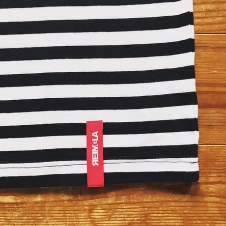 REIMGLA Border T-Shirts（NAVY1.2cm)