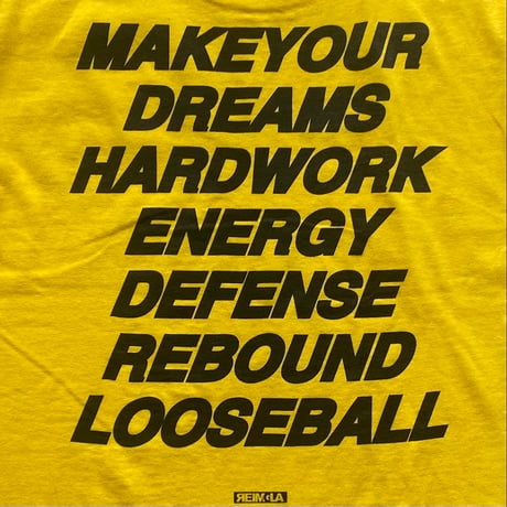 MAKE YOUR DREAMS T-shirts(Cotton)