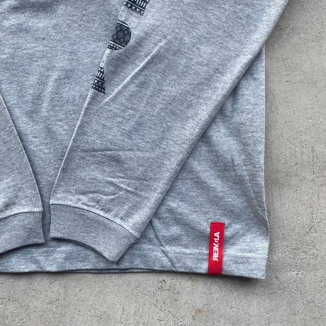 REIMGLA UND Circle Dry LongT-shirts(Black.Grey)