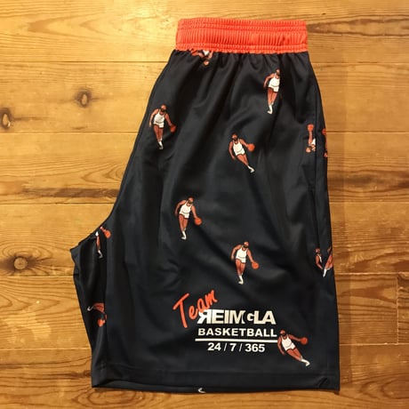 Dribble Man Pants(Navy)