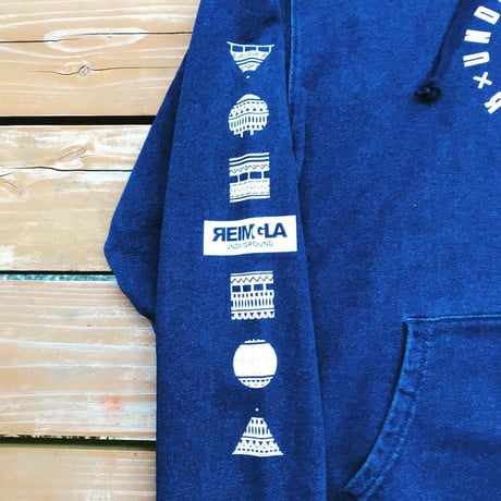 REIMGLA UND Circle parka（Indigo)