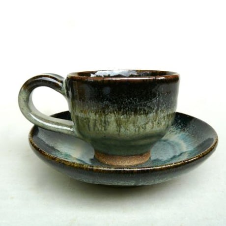 海鼠釉コーヒーカップ