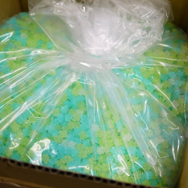 クリスタルあじさい金平糖(バルク6kg)色合いくっきり！ツノくっきり