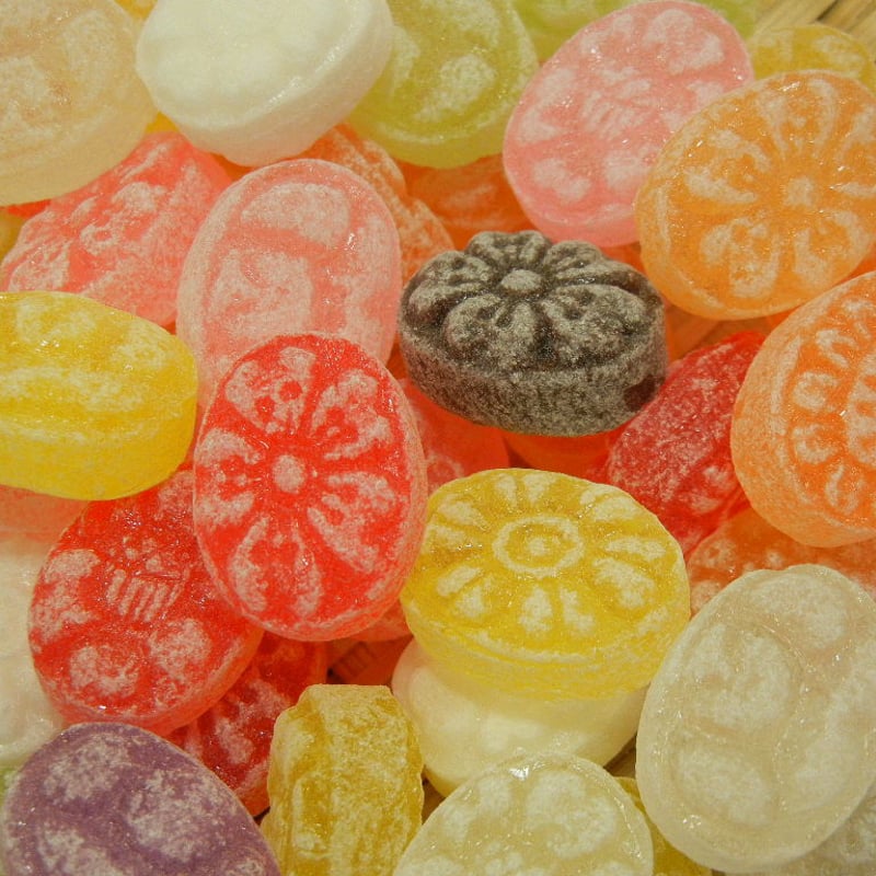 フルーツドロップス(どっさり1kg)ジューシーなトロピカル