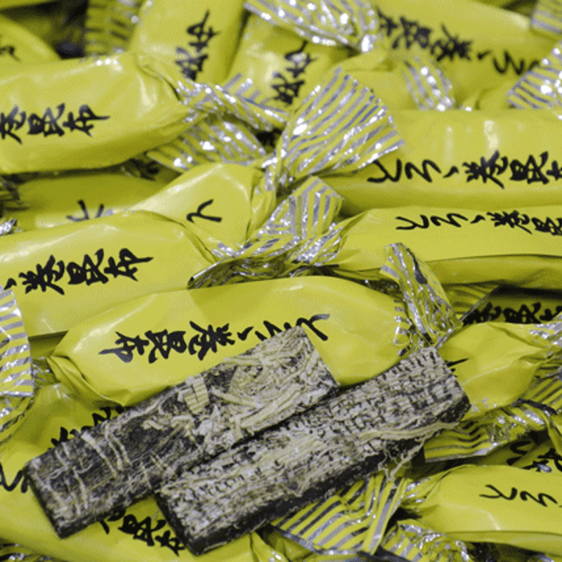 とろろ巻昆布 (どっさり1kg) 北海道昆布使用！柔らか一口昆布