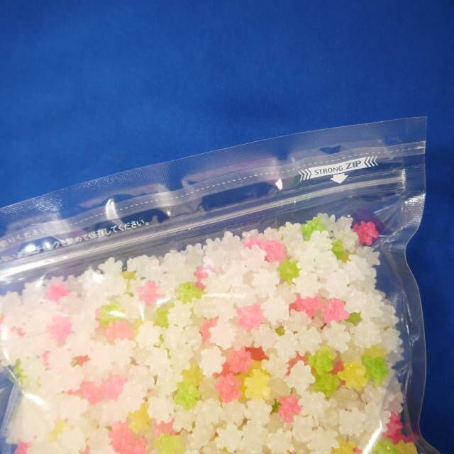金平糖様 クリスタル金平糖/小輪(1kg)小粒ミックスこんぺい糖♪ 美形
