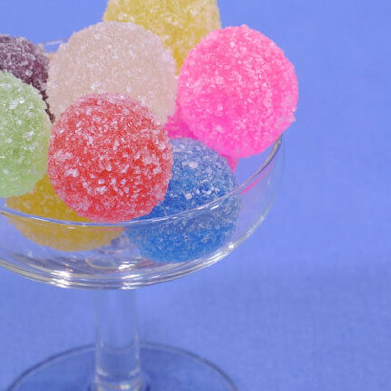 ジャンボ玉 (100粒入り) 懐かしのざら目砂糖付き大玉飴！ | 「駅前