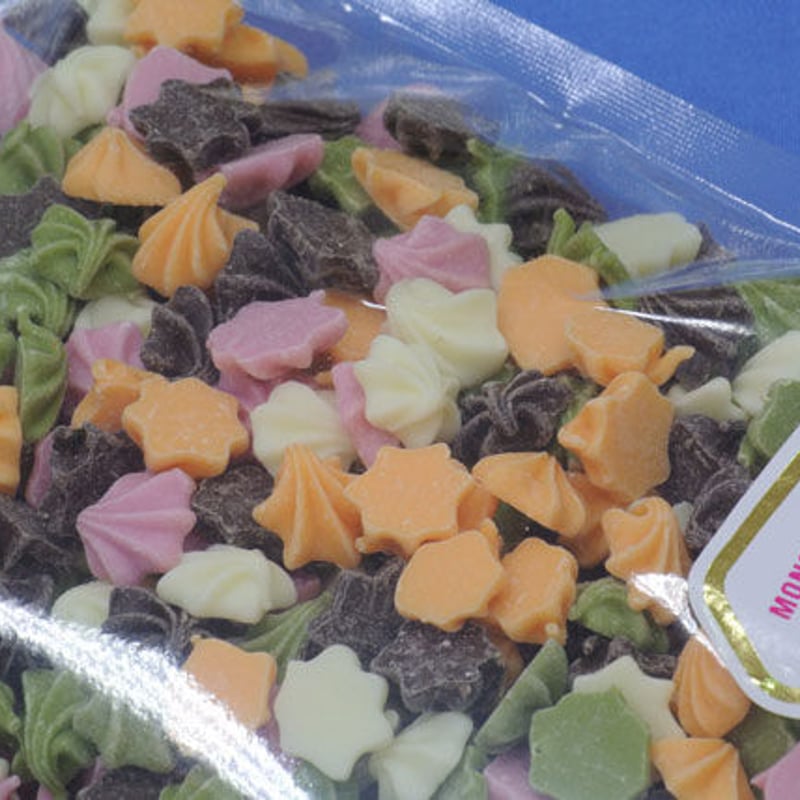 常温便】キッスチョコミックス(たっぷり500g)｜お花のような貝殻の
