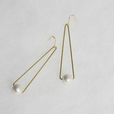 sankaku pearl pierce long [VP-034w]