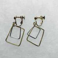 sikaku earring double [VE-015]