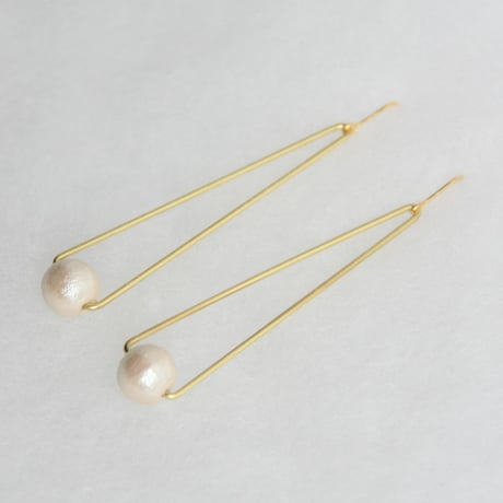 sankaku pearl pierce long [VP-034k]