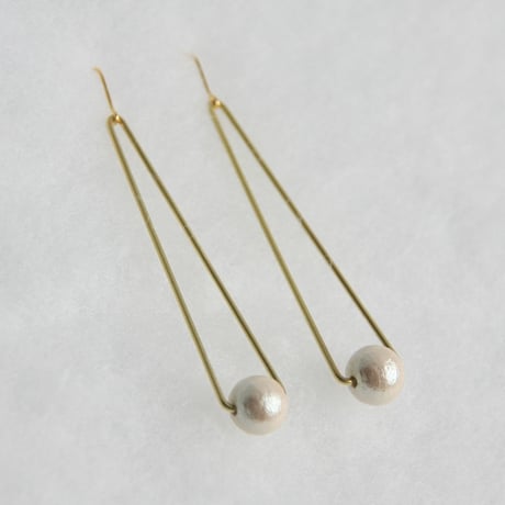 sankaku pearl pierce long [VP-034k]