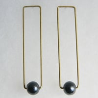 rectangle pearl pierce [VP-033b]
