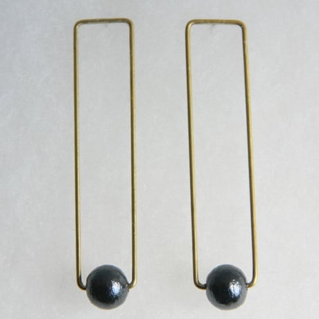 rectangle pearl pierce [VP-033b]