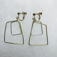 sikaku earring double L [VE-018]
