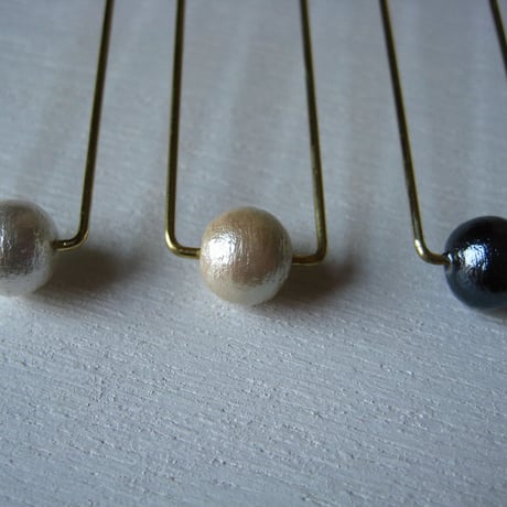rectangle pearl pierce [VP-033w]