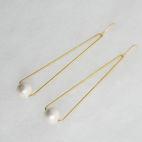 sankaku pearl pierce long [VP-034w]