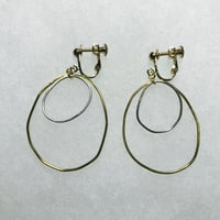 maru earring double L [VE-016]