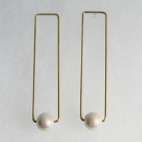 rectangle pearl pierce [VP-033k]
