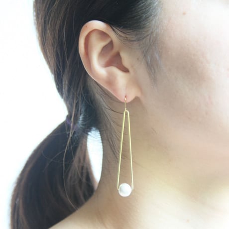 sankaku pearl pierce long [VP-034w]