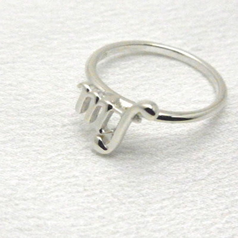 リング　指輪　メゾピアノ　ナチュラル　メゾフォルテ　ダブルフラット　シャープ メゾフォルテ リング | KONDUCT