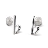 フラットピアス