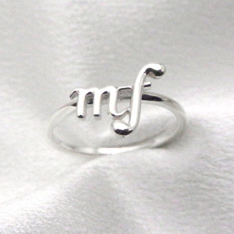 リング　指輪　メゾピアノ　ナチュラル　メゾフォルテ　ダブルフラット　シャープ メゾフォルテ リング | KONDUCT