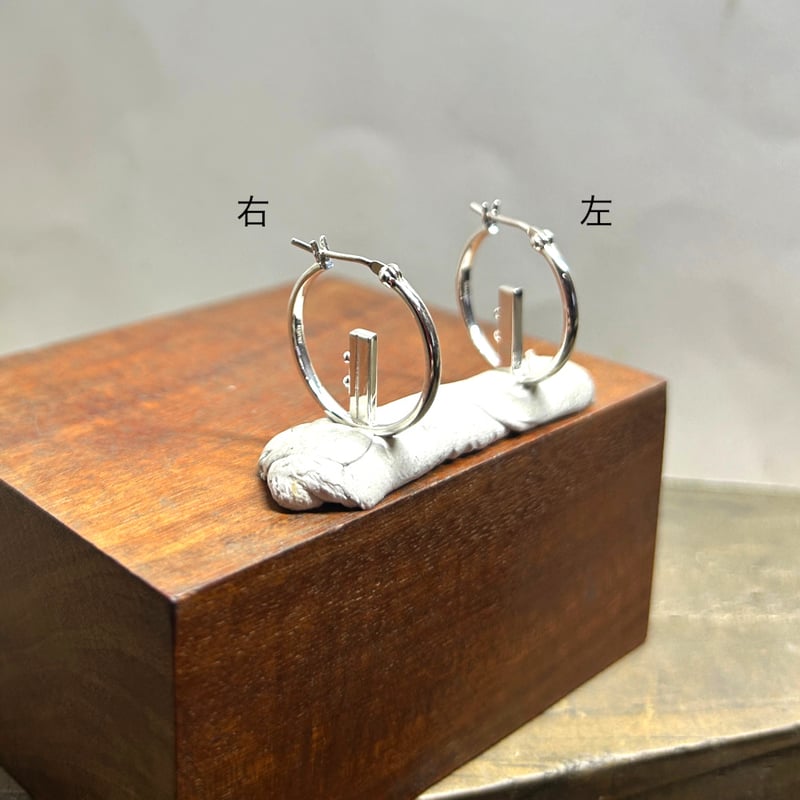 【PDPAOLA】限定 変形フープピアス シングル 片耳 受注制作】音楽記号フープピアス《シングル》 | KONDUCT
