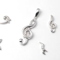 Gran ト音記号ペンダントトップ