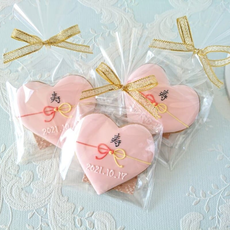 ピンククッキーちゃん ハート＋にこちゃんアイシングクッキー5袋セット | Dream Sweets