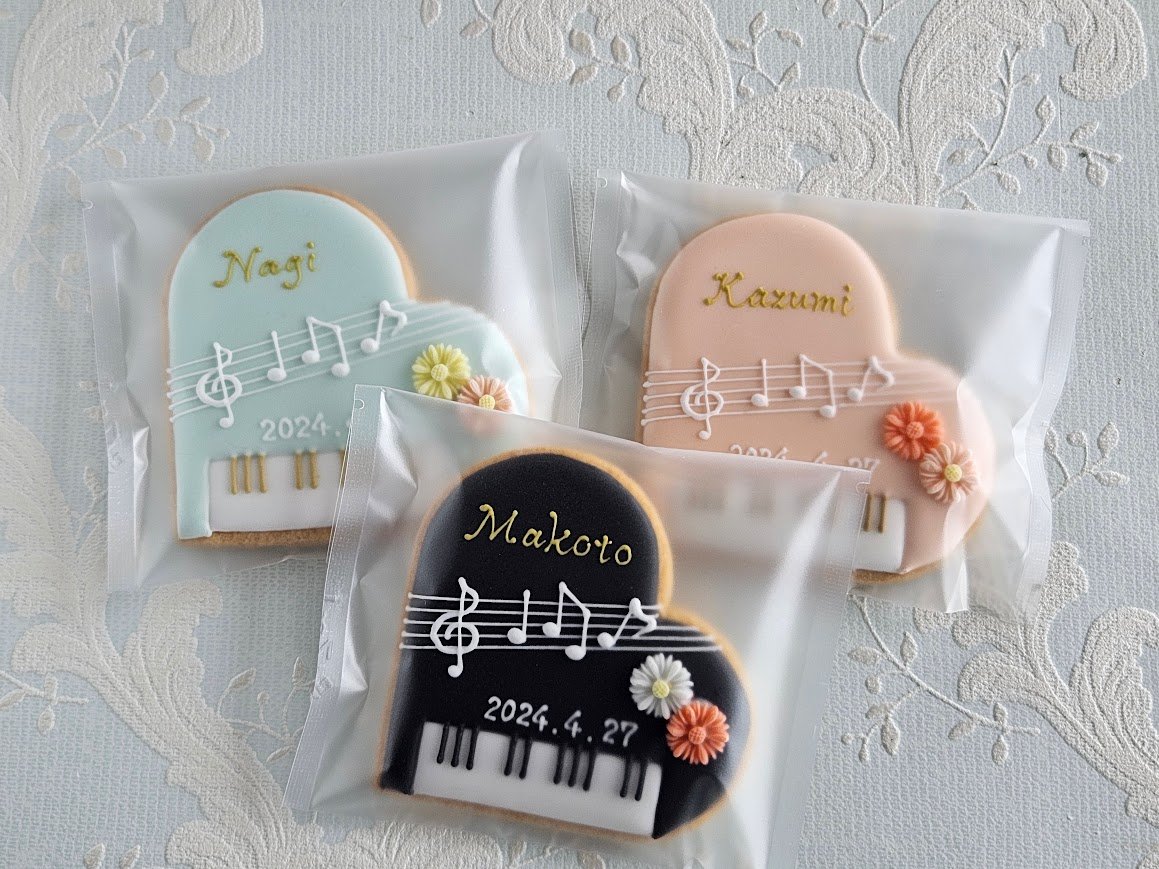 アイシングクッキー 6月18日(水) 本日よりnewアイシングクッキー たくさん店頭に並ん