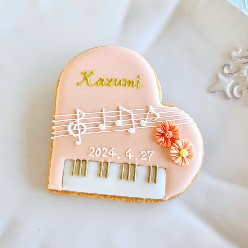 ピアノ アイシングクッキー(ピンク） | ｽｲｰﾂｷﾞﾌﾄ ﾌﾟﾃｨｼｭｼｭ petit