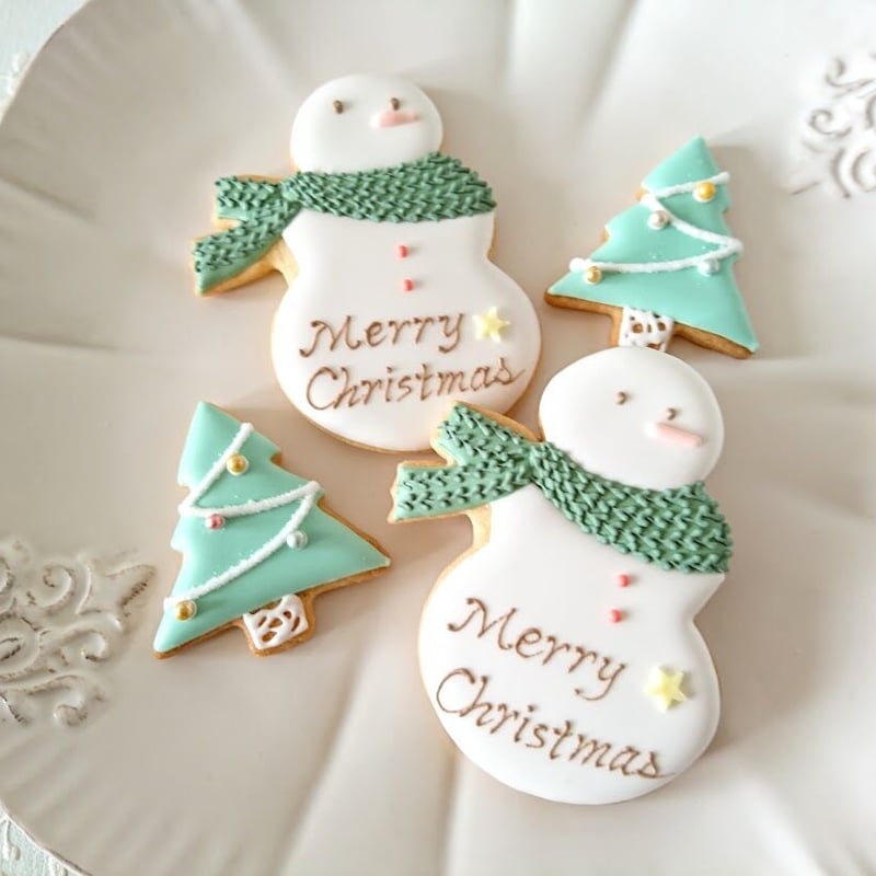 クリスマス】雪だるまクッキー | ｽｲｰﾂｷﾞﾌﾄ ﾌﾟﾃｨｼｭｼｭ petit chou