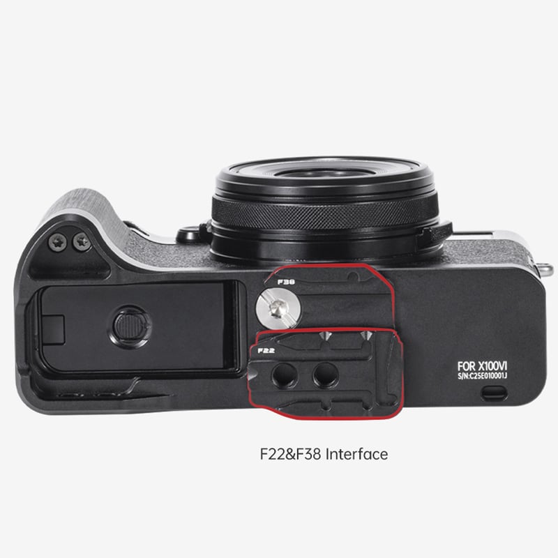 FC4305 FUJIFILM X100VI用 L型グリップ(クラシックブラック FC4305 FUJIFILM X100VI用 L型グリップ(クラシックブラック