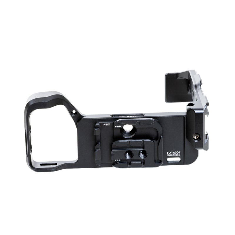 FC3A02B SONY α7C Ⅱ用 Lブラケット(ブラック) | ImageVISION