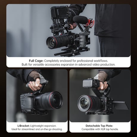 FC5B02 Canon C50用 クイックリリースカメラケージ